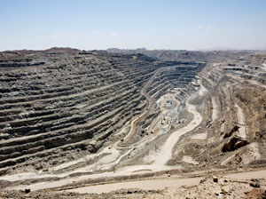 Miniera di Uranio a cielo aperto - Swakopmund (Namibia) Foto di Ikiwaner GFDL 1.2, Wikimedia Commons