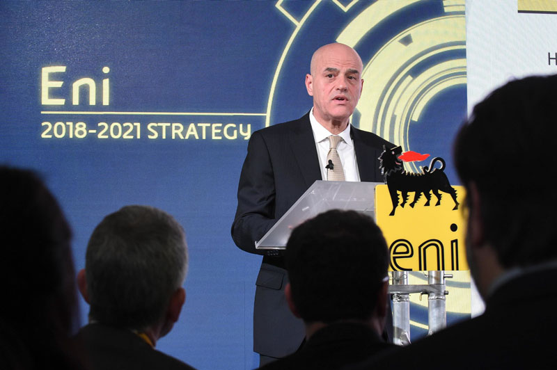 Claudio Descalzi, foto Eni
