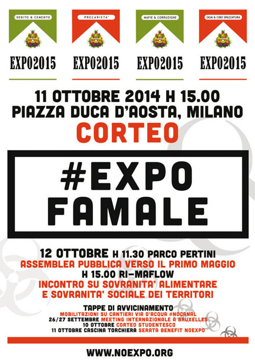 MANIFESTO-no-expo Expo fa male