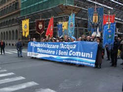 Ripubblicizzazione acqua Palermo - foto acquabenecomune.org