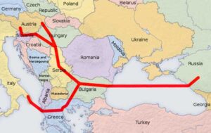 Percorso del South Stream