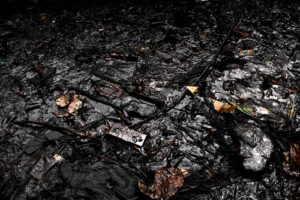 Inquinamento nel Delta del Niger, Nigeria, 2011. Foto Luca Tommasini/Re:Common