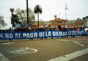 Proteste in Argentina contro il pagamento del debito, 2010 - foto flickr Xomiele