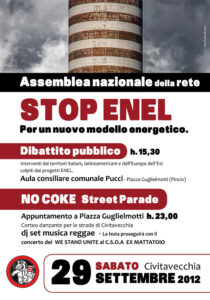 poster Stop Enel