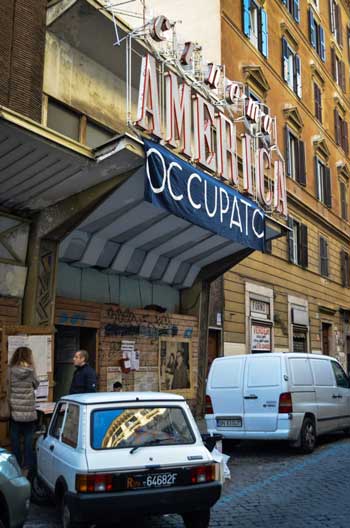 RiPubblica al cinema America Occupato (foto Massimo Lupo) RiPubblica al cinema America Occupato (foto Massimo Lupo)