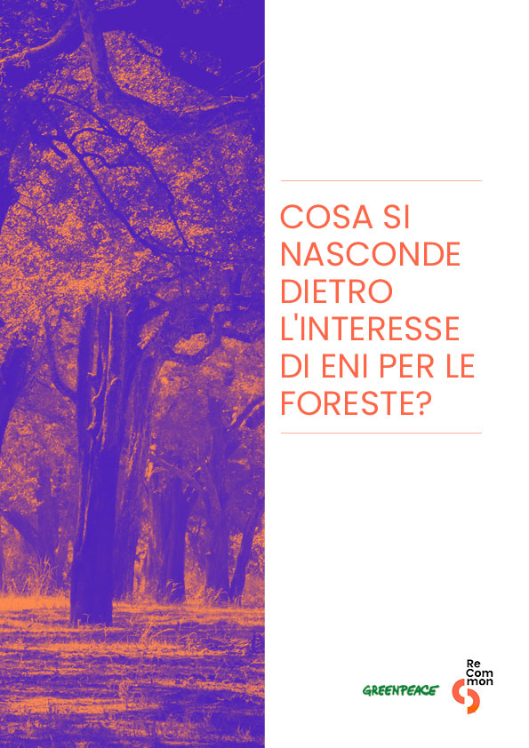 Cosa si nasconde dietro l’interesse di ENI per le foreste